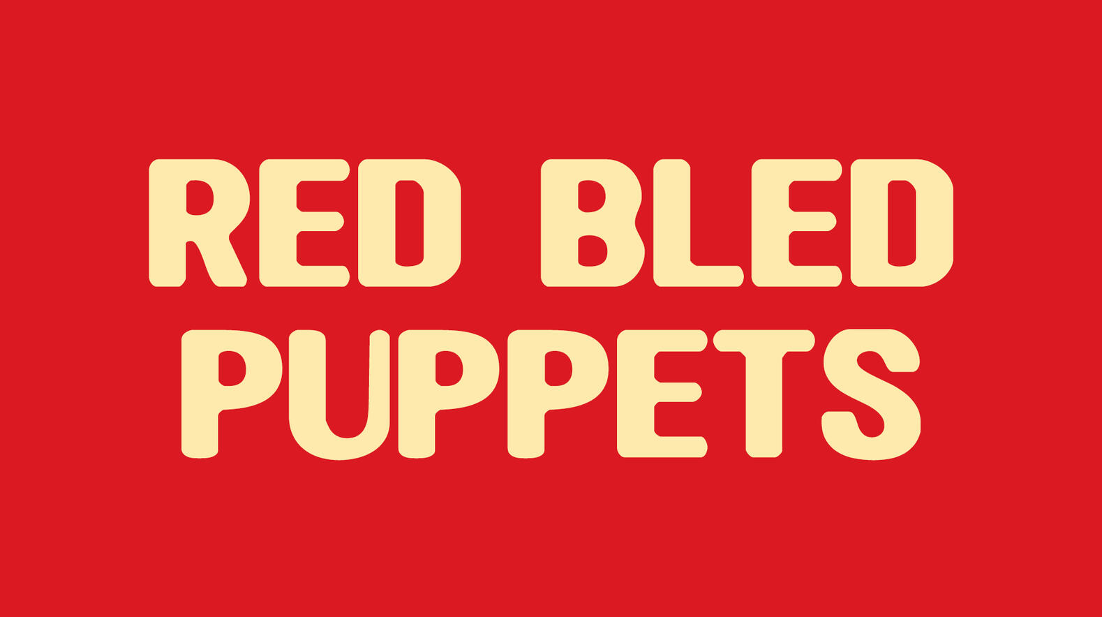 Red Bled Puppets Title Sequence